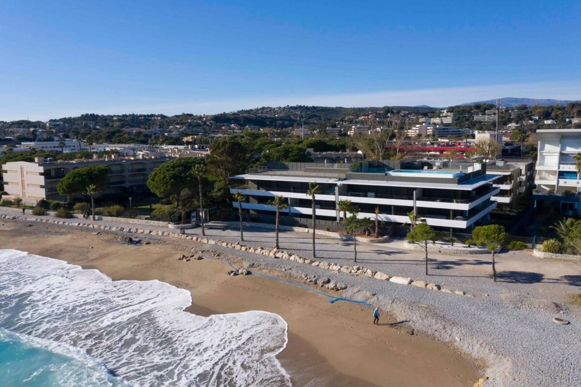 06Ah - Superb Waterfront T2 - Swimming Pool Leilighet Villeneuve-Loubet Eksteriør bilde