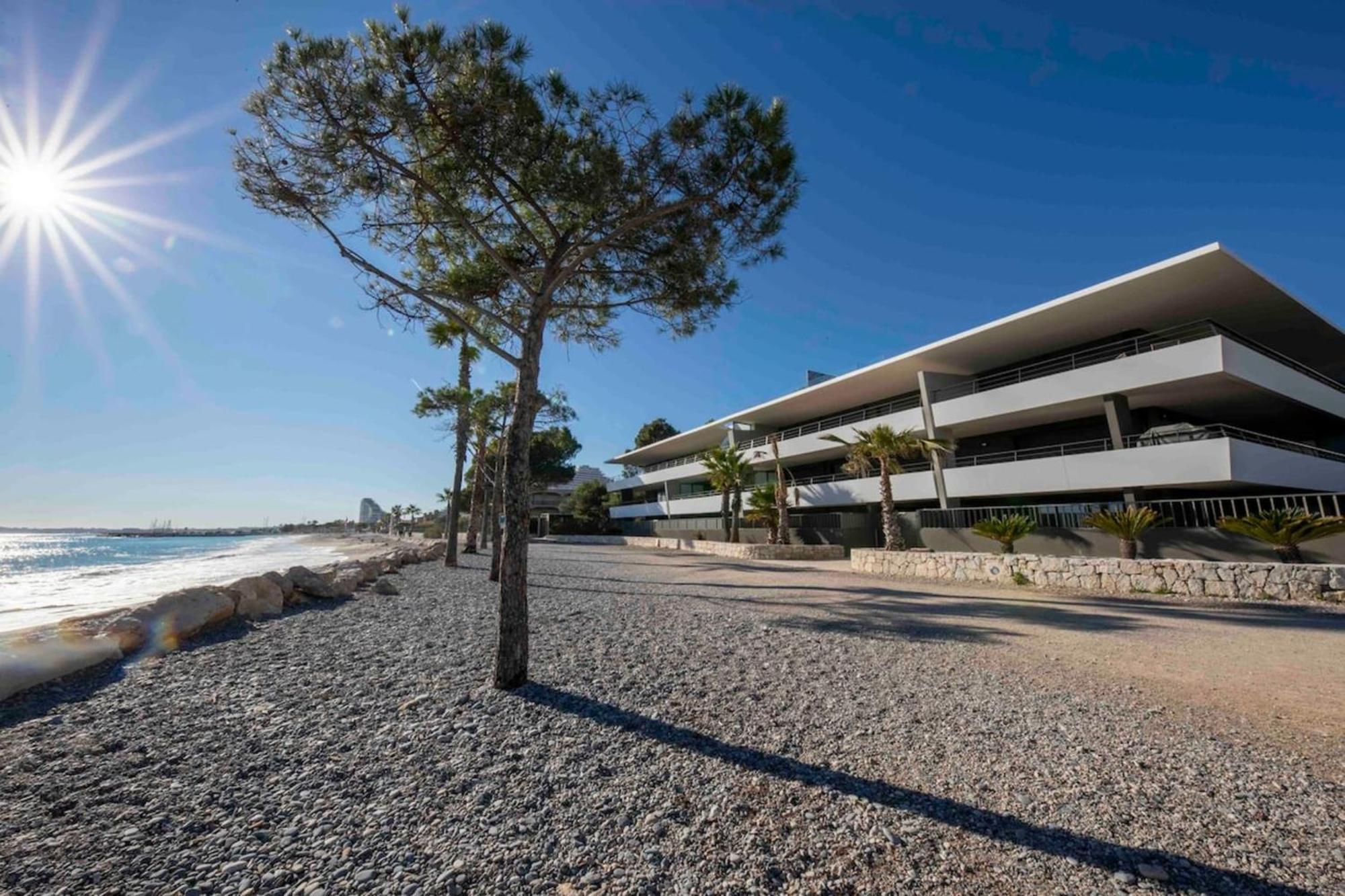 06Ah - Superb Waterfront T2 - Swimming Pool Leilighet Villeneuve-Loubet Eksteriør bilde