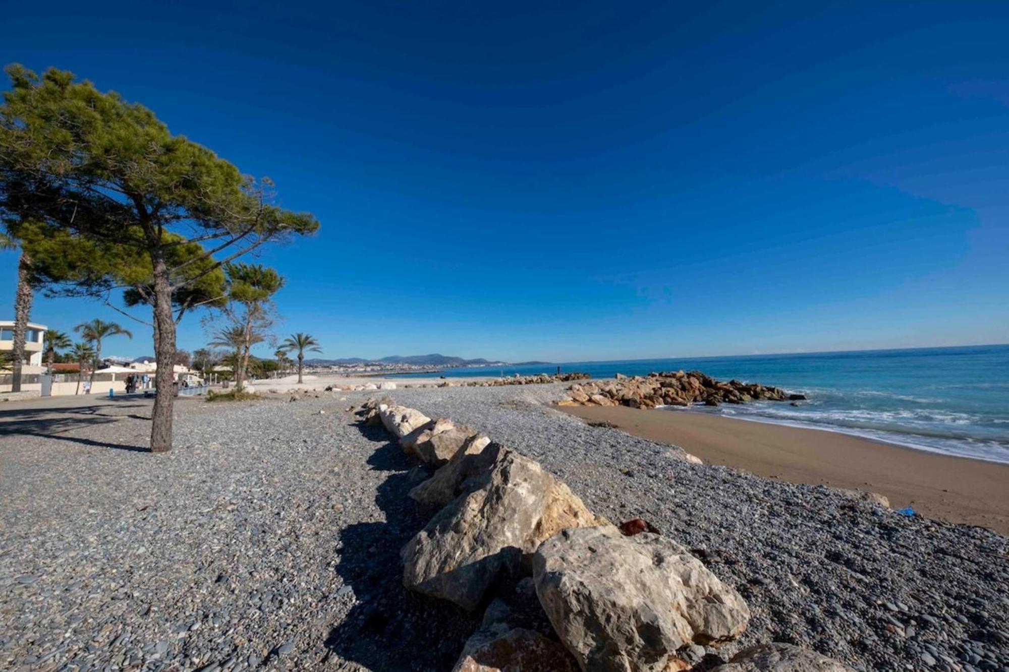 06Ah - Superb Waterfront T2 - Swimming Pool Leilighet Villeneuve-Loubet Eksteriør bilde